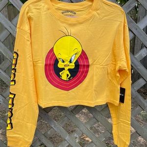 Tweety Bird Crop Top